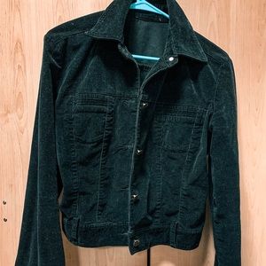 Black corduroy jacket!